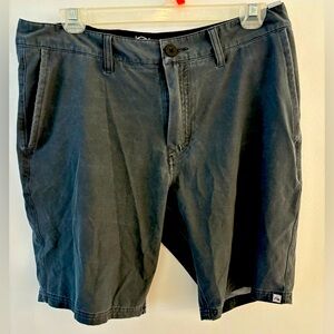 Quiksilver AG47 Men’s Board Shorts - 32 inch x 19 inch. Dark grey. Quick dry